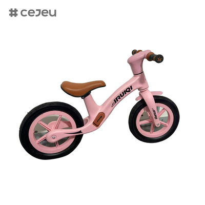 CJ-TXY-201,Early Learning Interactive Push Bike met gestaag evenwicht en voetsteun,Roze Zwart Rood Groen,Vier kleuren