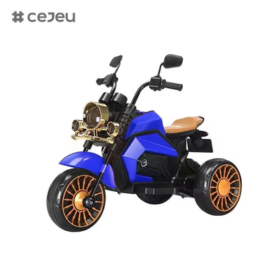 CJ-5188R elektrische motorfietsen, rood wit blauw groen.6V4.5/380, product maat 81*43*64cm, geef je kinderen een mooi cadeau.