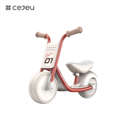 CJ-H-06, Baby Balance Bike Cutie Lichtgewicht Kinderen Eerste Fiets Staal Solid Frame, met verstelbare stoel, 46.5 * 39.5 * 23.5
