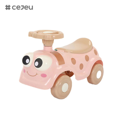 CJ-102, Kinderen twist auto 1-3 jaar oud baby scooter muziek verlichting vier wielen anti-rollover, met lichten / muziek onderkant