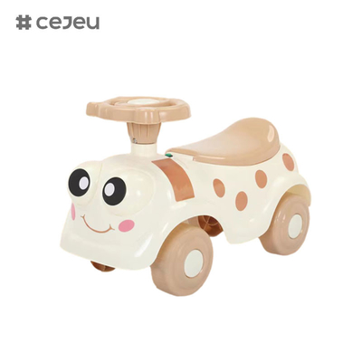 CJ-102, Kinderen twist auto 1-3 jaar oud baby scooter muziek verlichting vier wielen anti-rollover, met lichten / muziek onderkant