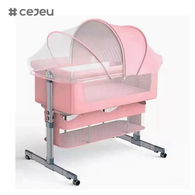 CJ-BBJ-006 Nieuw Groothandel Draagbare Opvouwbare Afneembare Lage Prijs Gegarandeerde Kwaliteit Rocker Opvouwbare Baby Cradle Slaap C