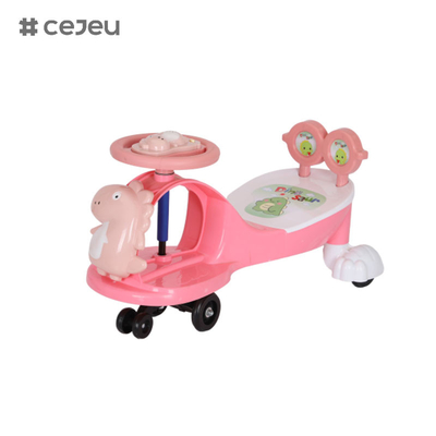 WLF-9666 Veilig Gezond Creatief Ontwerp Manpower Plastic Bike Rack Baby Toys Kinderen Swing Car,met muziek/touw