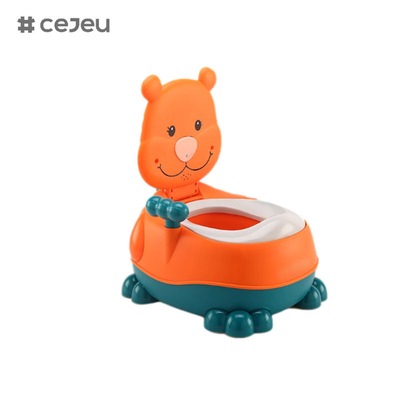 CJ-NT-106 Babypotty Training Toiletstoel Comfortabele rugleuning Cartoon Potten Draagbare Babypotty Voor kinderen Potty Toilet Bedpan