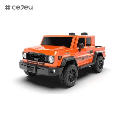 CJ-TTXB-HZBB-985 2025 Nieuwe elektrische 4WD Truck Kinderen Rijden op 4x4 wiel 3-8 jaar 2 zitplaats Off-Road RC met batterij