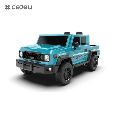 CJ-TTXB-HZBB-985 2025 Nieuwe elektrische 4WD Truck Kinderen Rijden op 4x4 wiel 3-8 jaar 2 zitplaats Off-Road RC met batterij