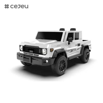 CJ-TTXB-HZBB-985 2025 Nieuwe elektrische 4WD Truck Kinderen Rijden op 4x4 wiel 3-8 jaar 2 zitplaats Off-Road RC met batterij