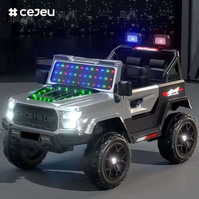 CJ-DLX-999 Unisex vierwielig elektrisch speelgoed voor kinderen Oplaadbare afstandsbediening Beide jongens Meisjes MP3-functie