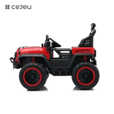 CJ-MDX-013 Stijl Vroeg leren muziek licht elektrische auto voor kinderen rijden op elektrische auto kinderen met USB