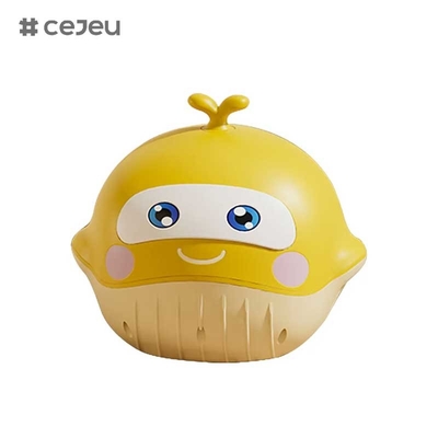 CJ-YT-6066 Plastic Baby Potty Training Toilet Veiligheid Smart Toilet Seat Portable Travel Training Seat Met Muziek En Licht