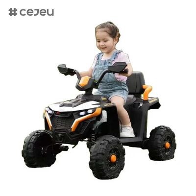 CJ-BDL-5189Nieuwe elektrische vierwielige auto 12Volt 4X4 ATV Strand Tot Auto Goedkoop Plastic Battery-aangedreven elektrisch