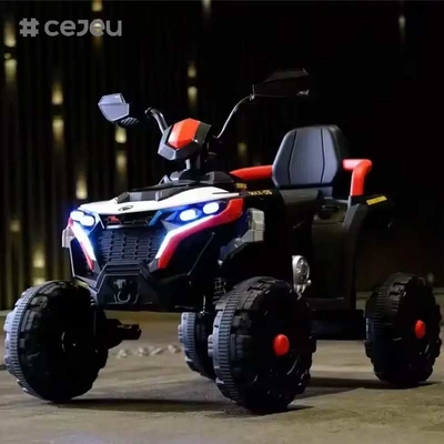 CJ-BDL-5189Nieuwe elektrische vierwielige auto 12Volt 4X4 ATV Strand Tot Auto Goedkoop Plastic Battery-aangedreven elektrisch