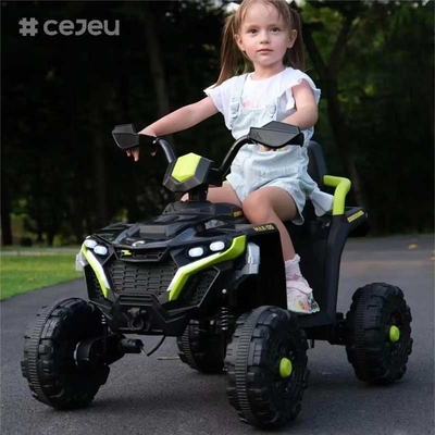 CJ-BDL-5189Nieuwe elektrische vierwielige auto 12Volt 4X4 ATV Strand Tot Auto Goedkoop Plastic Battery-aangedreven elektrisch