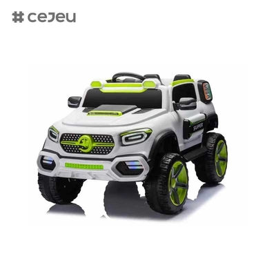 CJ-SYB-G65 Groothandel Unisex elektrische vierwielige speelgoedauto Groothandel Rood-wit Kleurschema Automatische muzieklampen