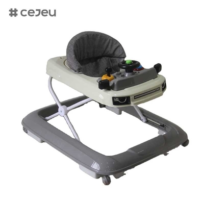 CJ-XTD-401,2025 Nieuw model Baby Walker 3-in-1 Plastic Push Walker met verstelbare niveaus voor kinderen leren en lopen Europese standaard