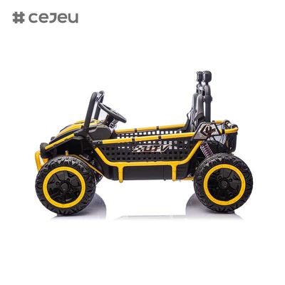 CJ-HC-605 Nieuwe 12v batterij Outdoor Ride op speelgoed voertuig Batterij aangedreven auto 2 zitplaatsen Kinderen elektrische rit op de auto voor kinderen om te rijden