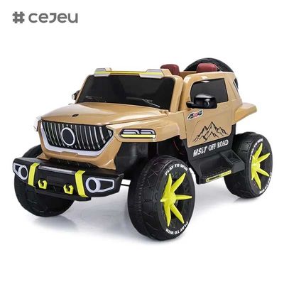 CJ-SF-5688 Nieuwste Grote Grootte 12V7Ah Grote Grootte Vier Motor Drive Kinderen Elektrische Auto/Roze Kleur Twee Spoed Kinderen Rijd op Off Road Auto voor 5-12Jaren