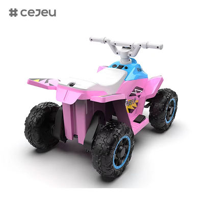 CJ-YB-618 Hot Sale Factory Direct Wholesale Source Kids Mini Atv Rijd op Quad Battery Power Buggy Toy Off-road Motorcycle met muziek