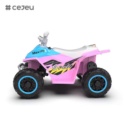 CJ-YB-618 Hot Sale Factory Direct Wholesale Source Kids Mini Atv Rijd op Quad Battery Power Buggy Toy Off-road Motorcycle met muziek