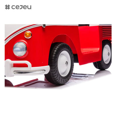 CJ-XB-1128 2025 Nieuwe rijbewijs ID.Buzz Mini Bus Elektrische auto Baby Ride on Car Licensed Volkswagen VW Bus Elektrische rit op bussen Speelgoed auto voor 2-4 jaar