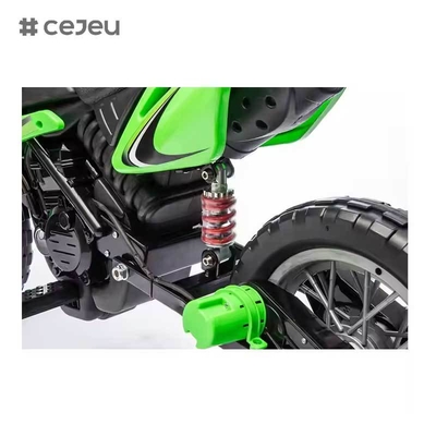 CJ-XB-8015 12V accu aangedreven motorfiets elektrische vuilniswagen voor kinderen 3-8 jaar met trainingswielen Hoorn & Start Sound Certified En71