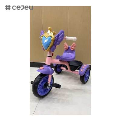 CJ-QK-703 Kinderen Baby Plastic Loopfiets Driewieler voor Kleuters van 2 tot 4 Jaar