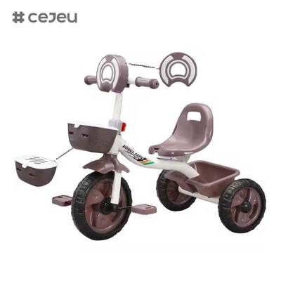 CJ-HLZ-791 Kinderen Pedal driewieler Stylish Front Design Uitgerust met muziek en lichten Nieuw model Kinderen driewieler
