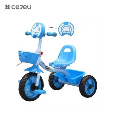 CJ-HLZ-791 Kinderen Pedal driewieler Stylish Front Design Uitgerust met muziek en lichten Nieuw model Kinderen driewieler