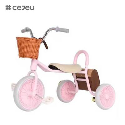 CJ-BY-02 Warm kinderdrijfiets Fiets Kinderdrifiets Stroller Anti-overval pedaal met trillend pedaal driewiel