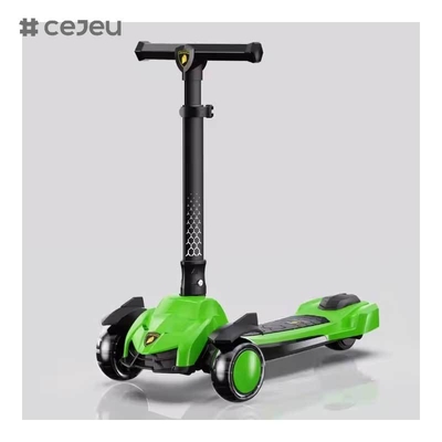 CJ-HLW-101 Kinderscooter, Kinderscooter, 1-3 tot 6 jaar oude jongens en meisjes, 3-in-1 yo yo, Opvouwbare scooter