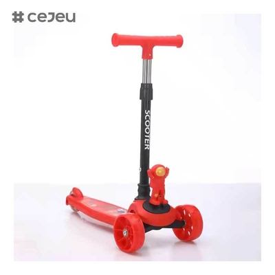 CJ-YLKB-808 2025 Hot Selling Kleine Astronaut Elektrische Scooter voor Kinderen Drie PU Wiel Licht en Muziek Veerkrachtig en Goedkoop Dansproduct