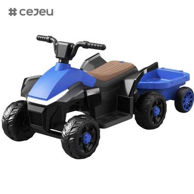 CJ-BEJ-3199 Nieuwe 6-Wiel Elektrische Quad Bike Kinderen Accu-Aangedreven Plastic Ride-on Voertuig Eén Aandrijving Strand Off Road Speelgoedauto