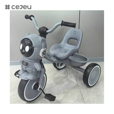 CJ-BDW-607 2025 Hot Sale Custom Toddler Tricycle Kids 3 Wheel Music Ride Car Toys 2-4 Years Wholesale Kids Trikes Kinderen