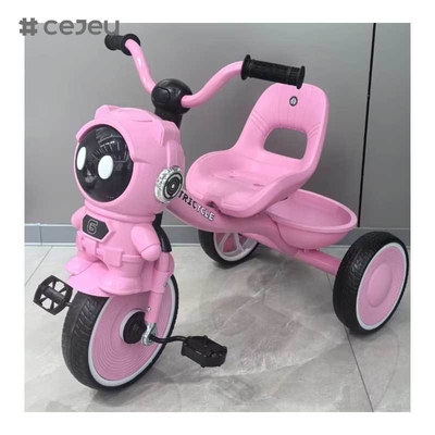 CJ-BDW-607 2025 Hot Sale Custom Toddler Tricycle Kids 3 Wheel Music Ride Car Toys 2-4 Years Wholesale Kids Trikes Kinderen