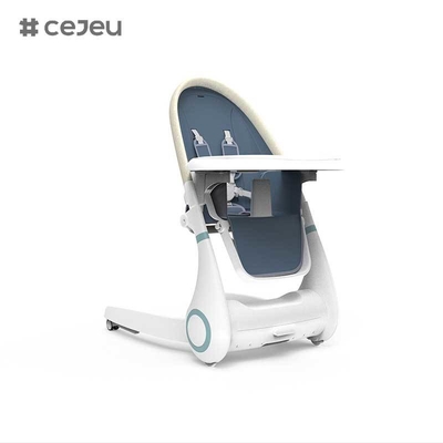 CJ-LL-MY-08 4-in-1 Multifunctionele Elektrische Babyschommelstoel Hoogteverstelling Baby Hoge StoelNieuw Design Luxe Multifunctionele 4-in-1 Opvouwbare Babyvoedingsstoel Hoge Stoel Babyvoeding Rotan Kinderen