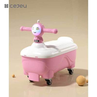 CJ-ZYB5188 2025 Kwaliteit Kinders Skateboard opslagdoos Nieuw ontwerp Vierwielers speelgoed voor 2-4 jaar oud Plastic oefenwagen Made in China