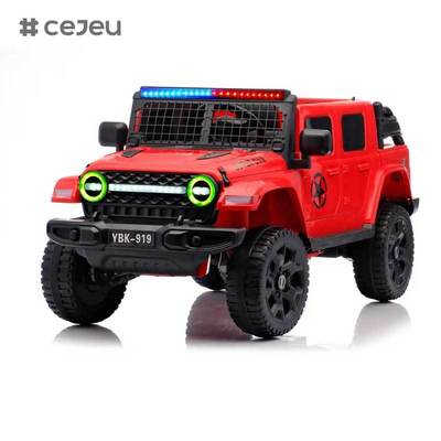 CJ-YBK-919 Unisex 12V afstandsbediening Elektrische baby auto Rijd-On speelgoed voor kinderen van 5-7 jaar 4 wielen Plastic materiaal met MP3 functie
