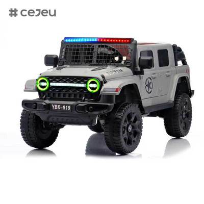 CJ-YBK-919 Unisex 12V afstandsbediening Elektrische baby auto Rijd-On speelgoed voor kinderen van 5-7 jaar 4 wielen Plastic materiaal met MP3 functie