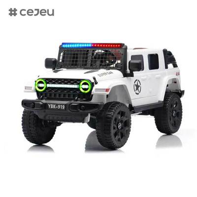 CJ-YBK-919 Unisex 12V afstandsbediening Elektrische baby auto Rijd-On speelgoed voor kinderen van 5-7 jaar 4 wielen Plastic materiaal met MP3 functie