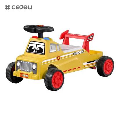 CJ-MYAN-988 2025 New Four-Wheel Slide Car Toy for Kids Durable Plastic Baby Swing Cars Toys for 2-4 Years Kids' Fun Drive