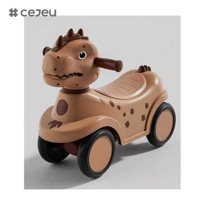 CJ-BNQ-609 Kinderen Vierwielige Rij-op Speelgoedauto Peuterwandelwagen 1-3 Jaar Oude Babyauto met Schuif- en Schommel Babyauto