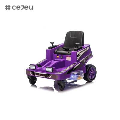 CJ-CH-9970 LED Licht 12V Elektrische Kinderbotsauto 360 Graden Draaiende Elektrische Botsauto voor Kinderen van 2-12 Jaar