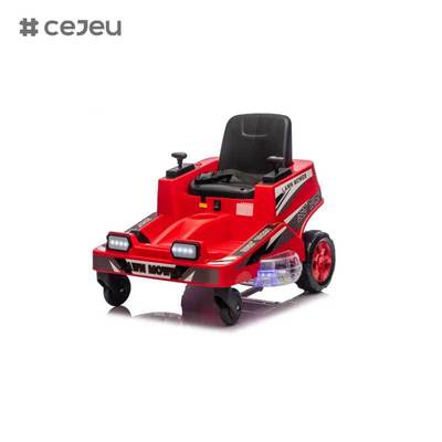 CJ-CH-9970 LED Licht 12V Elektrische Kinderbotsauto 360 Graden Draaiende Elektrische Botsauto voor Kinderen van 2-12 Jaar