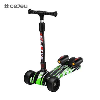 CJ-YBD-188 Fabriek directe verkoop Hoogwaardige vouwbare driewiel voor kinderen voor muziekverlichting Lithiumbatterie handvat spray