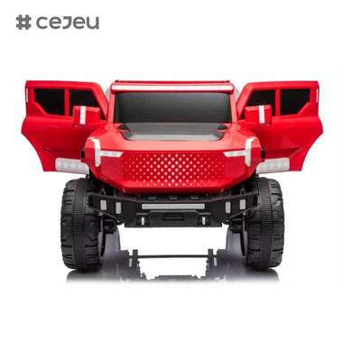 CJ-DLS-X22 2026 Remote Control 2-seater Children Riding Electric Toy Cars 12V Kids Car Off-Road Car