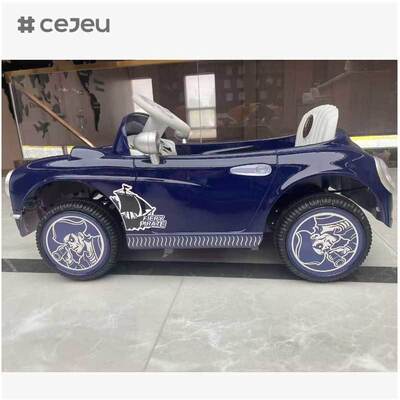 CJ-FB-S9 Antieke stijl Sportwagens Opladen Speelgoed Nieuw ontwerp Elektrisch voertuig Verlichting Muziek Plastic Ride-on Speelgoed voor kinderen 2-4 jaar 12V