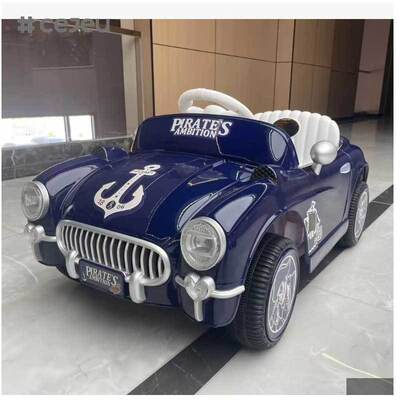 CJ-FB-S9 Antieke stijl Sportwagens Opladen Speelgoed Nieuw ontwerp Elektrisch voertuig Verlichting Muziek Plastic Ride-on Speelgoed voor kinderen 2-4 jaar 12V