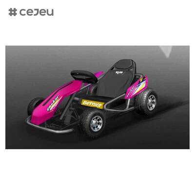 CJ-S662 Factory-Sold Four-Wheel Electric Drift Go-Kart for Kids for Adults Dual-Motor 12v/24v 10AH Good Price Plastic for Ages 2-4 Years