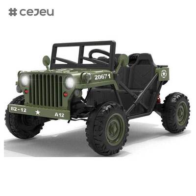 CJ-XH-JC609 Elektrische vierwielige auto voor kinderen met swingfunctie en educatieve muziek 2 tot 7 jaar