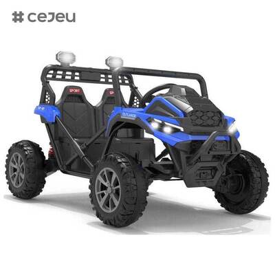 CJ-XH-JC610 4x4 op batterij aangedreven kinderen elektrische UTV rijden op auto buggy voor kinderen met ouderlijke afstandsbediening